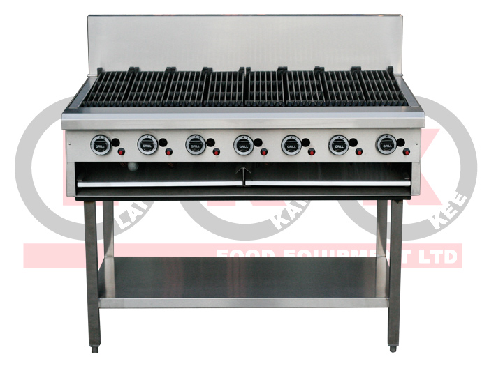LKK GAS CHAR GRILL W/STAND-1200MM