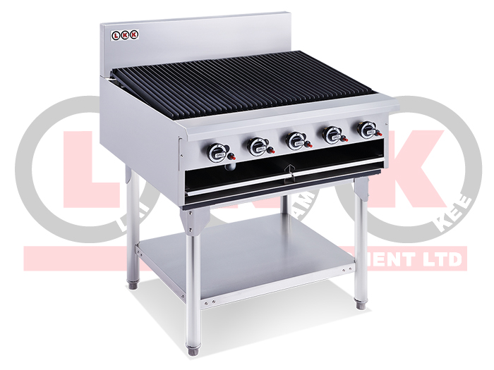LKK GAS CHAR GRILL W/STAND-900MM