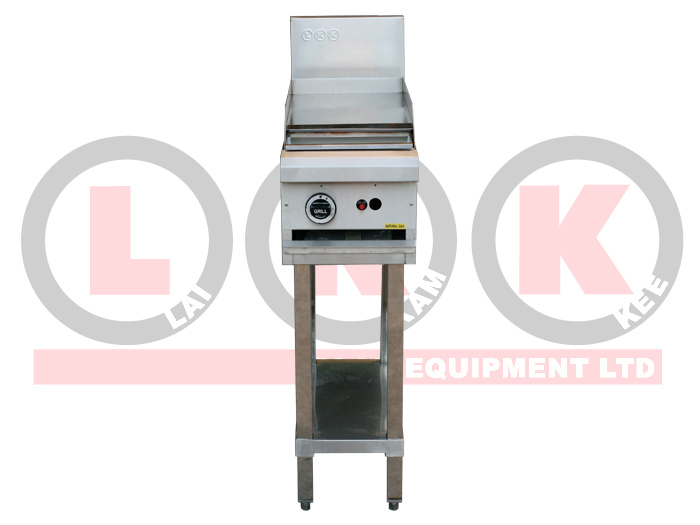 300mm GAS GRIDDLE WITH LEGS