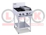 2 GAS OPEN BURNER COOKTOP + 300mm RIGHT GRIDDLE WITH LEGS